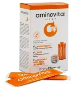 Aminovita Plus – Energia 20 Stick da 2g – Integratore per la Vitalità e l‘Energia
